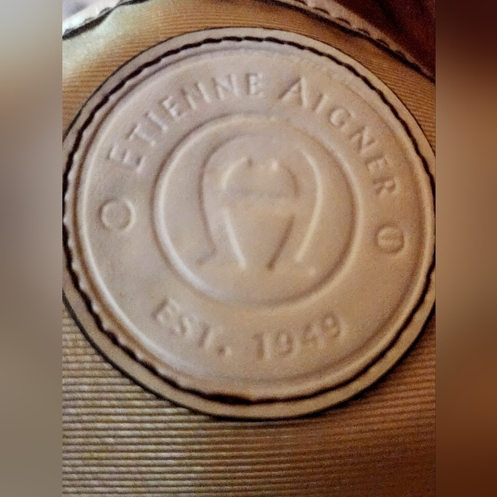 Etienne Aigner Vintage Double Zipper Satchel - Picture 13 of 13